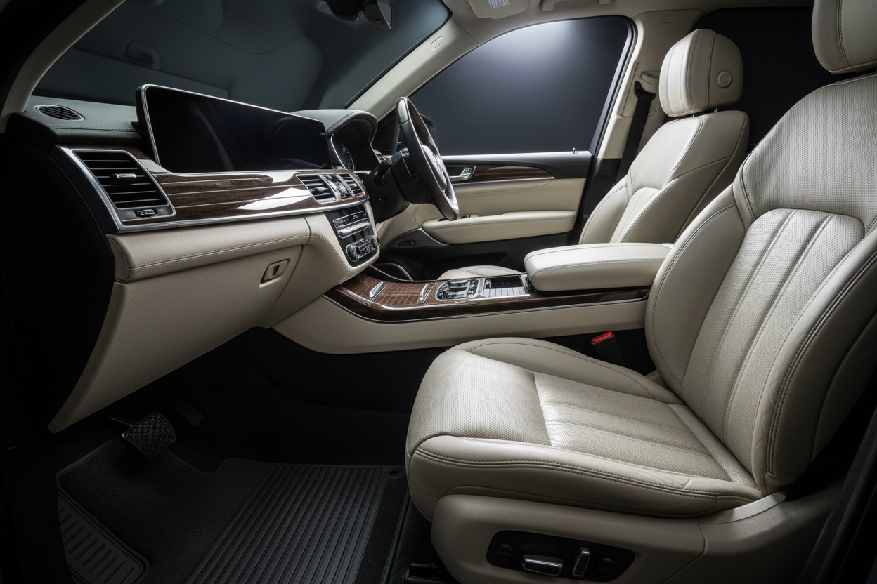 interior detailing of suv's